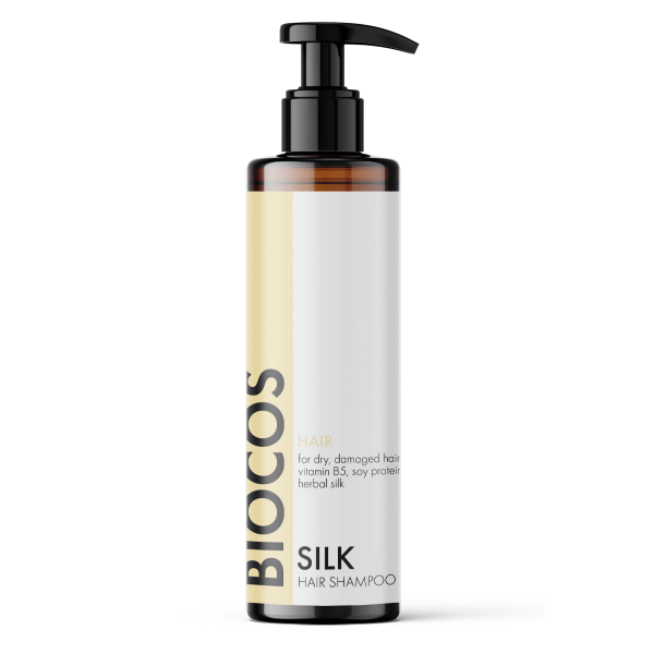 Šampūns sausiem matiem BIOCOS academy BIO-SILK 250 ml